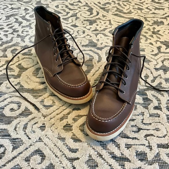 Red Wing Shoes Shoes - Red Wing Lace-Up Boot (Brown, Size 8.5)